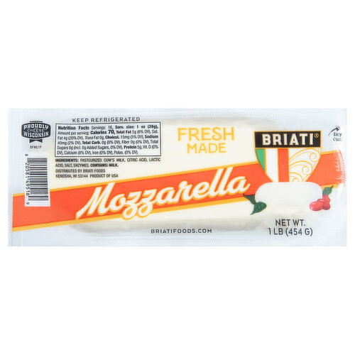 Briati Cheese Slices, Mozzarella