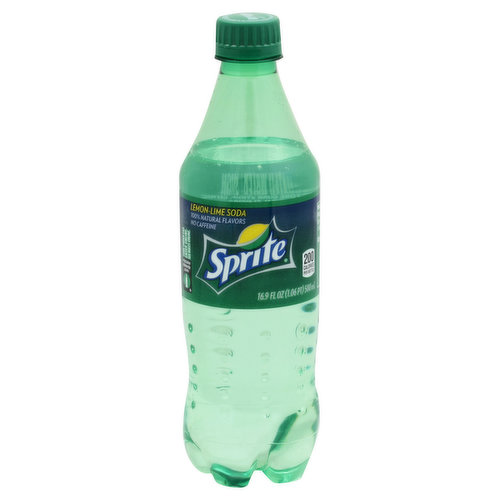 Sprite Lemon Lime Soda Pop, 8 fl oz, 6 Pack Glass Bottles