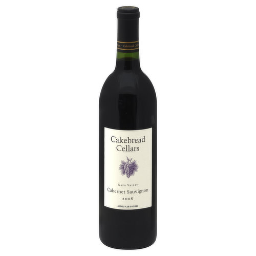 Cakebread Cellars Cabernet Sauvignon, Napa Valley, 2008