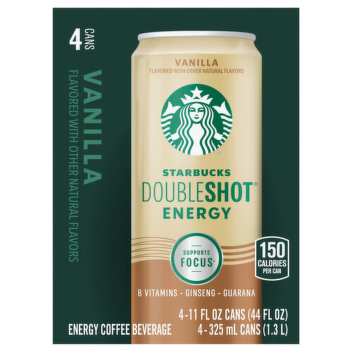 Starbucks Coffee Beverage, Energy, Vanilla