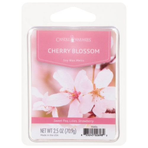Soy Wax Melts, Cherry Blossom, Sweet Pea/Lilies/Strawberry