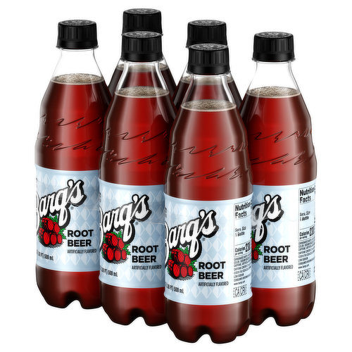 Barq's Root Beer ( 12 oz. glass bottles )