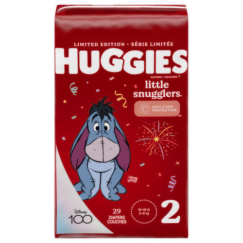 Huggies Diapers, 2 (12-18 lb), Disney Baby