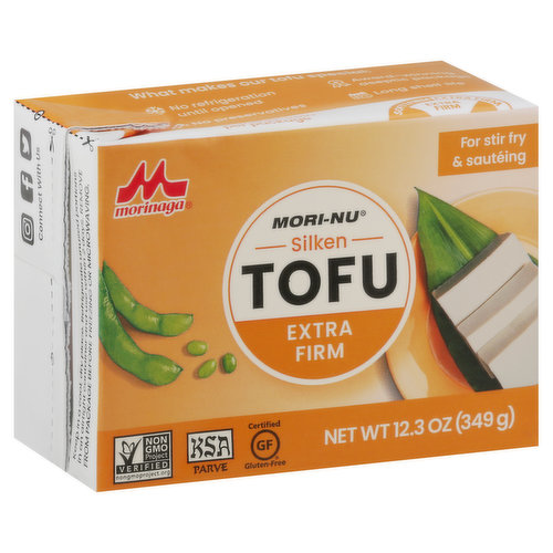 Mori-Nu Tofu, Extra Firm, Silken