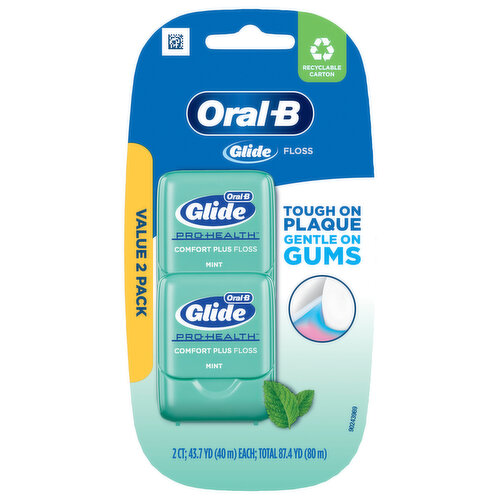 Oral-B Floss, Bacteria Guard, Mint - FRESH by Brookshire's