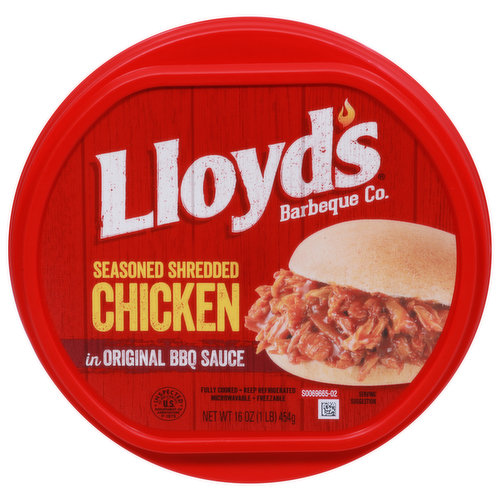 Barbeque Co. Fully cooked. Microwavable. Freezable.