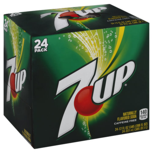 7UP Made with Sugar, 12 Fl Oz Glass Bottles, 6 Pack, Soft Drinks