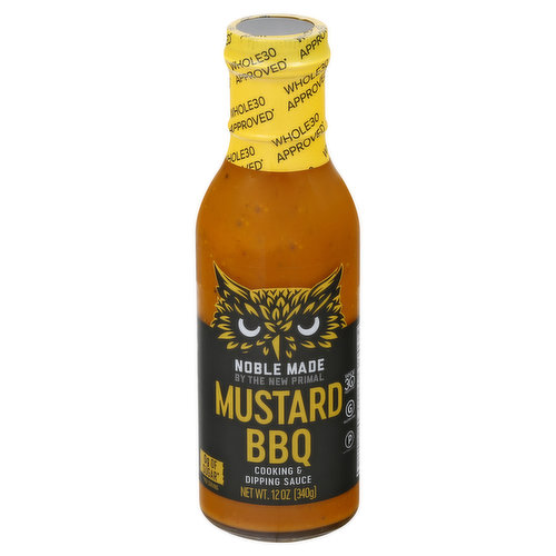 NOBLE MADE Sauce, Cooking & Dipping, Mustard BBQ