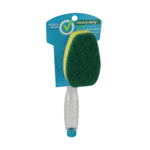 Simply Done Heavy Duty Dish Wand Scrubber Refills