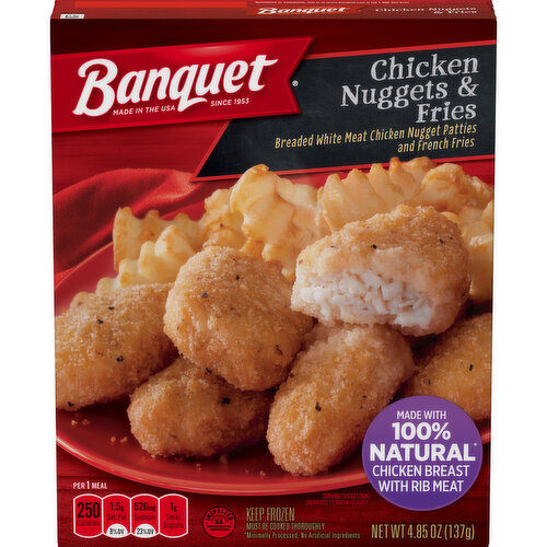 Banquet Chicken Nuggets & Fries