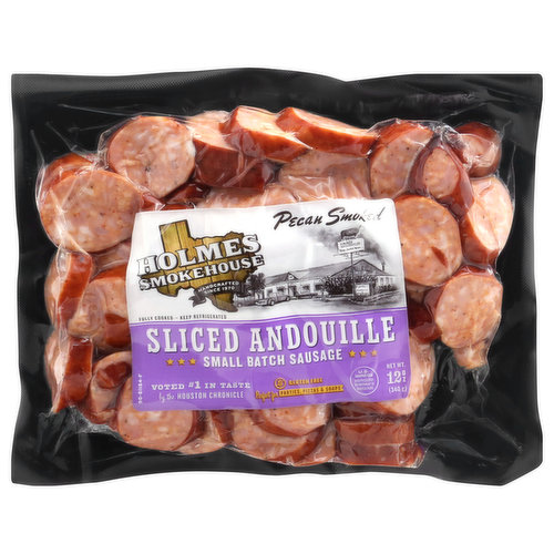 Holmes Smokehouse Sausage, Andouille, Sliced