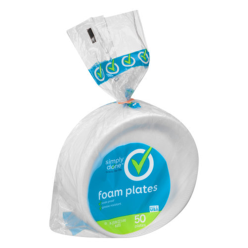 Foam Plastic Plates