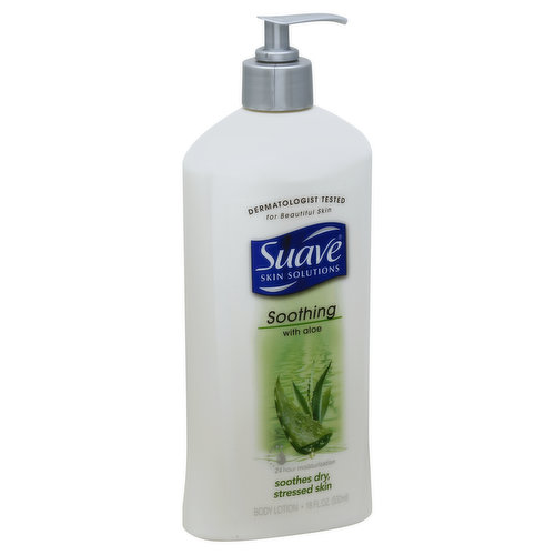 Suave Body Lotion, Soothing, with Aloe