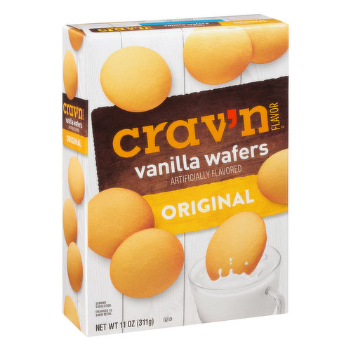 Crav'n Flavor Vanilla Wafers, Original