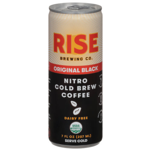 RISE Brewing Co. - Nitro Cold Brew Coffee and Organic Oat Milk