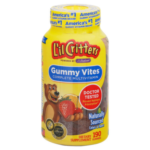 L'il Critters Complete Multivitamin, Gummy Vites
