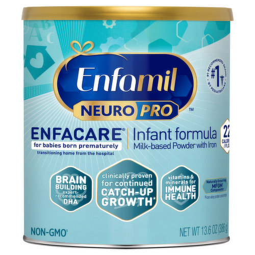 Enfamil Infant Formula, Milk-Based Powder with Iron