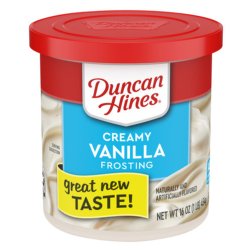 Duncan Hines Frosting, Creamy Vanilla