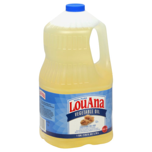 LouAna Vegetable Oil, 100% Pure