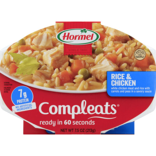 Hormel Compleats, Chicken & Rice