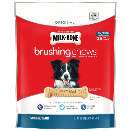 Milk-Bone Dog Treats, Chicken Flavor, SM/MED