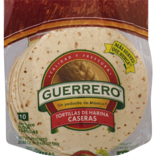 Guerrero Tortillas, Flour, Soft Taco