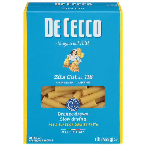 De Cecco Zita Cut, No. 118