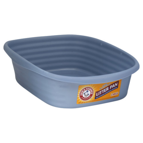 18.7 inch x 15.2 inch x 5.4 inch. With continuous antimicrobial protection. Inhibits bacteria growth. The standard of purity. www.armandhammer.com. Made in the USA.