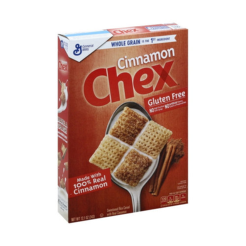 Chex Cereal, Gluten Free, Rice - Super 1 Foods