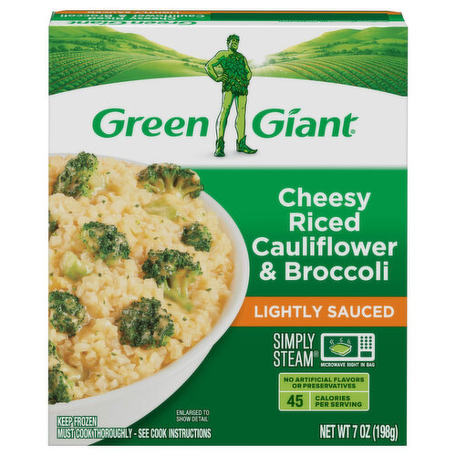 Microwave right in bag. Must cook thoroughly. See cook instructions. Fits your lifestyle and your freezer. Green Giant Simply Steam vegetables are not only delicious, they come in freezer-friendly, easy-to-stack boxes, with a microwavable pouch inside. Great for a meal, side dish or snack-anytime.