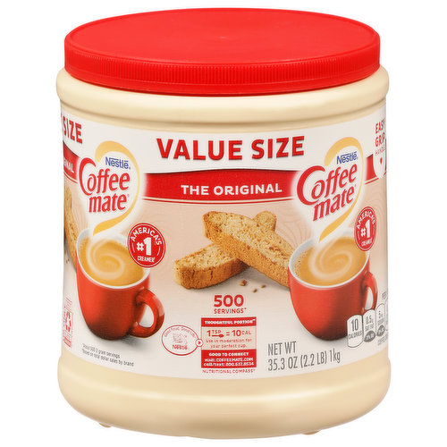 Great Value: Non-Dairy Coffee Creamer, 35.3 Oz