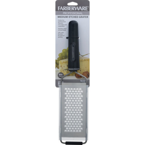 Farberware Grater, Medium-Etched