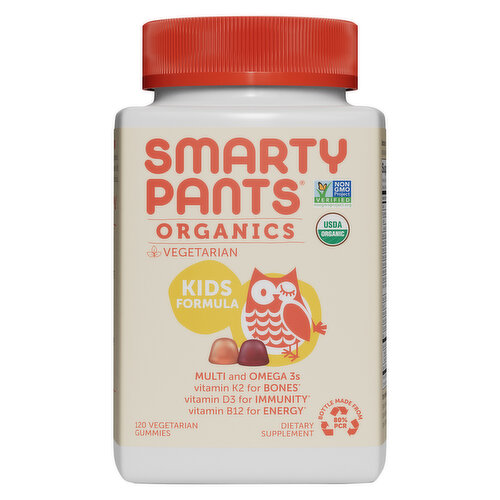 SmartyPants Kids Formula, Vegetarian Gummies