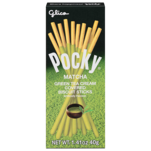 Pocky Biscuit Sticks, Matcha