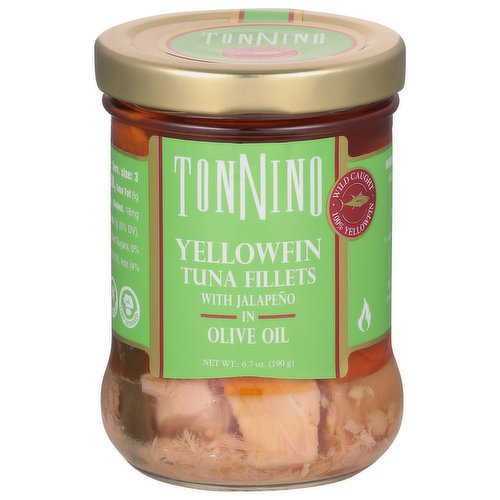 Tonnino Tuna Fillets, Yellowfin