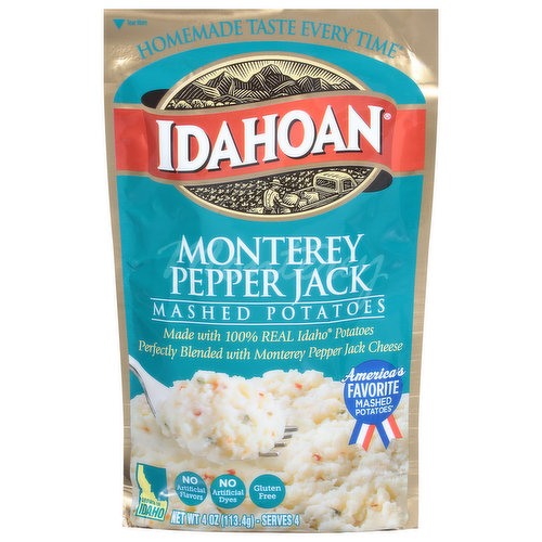 Idahoan Monterey Pepper Jack Mashed Potatoes