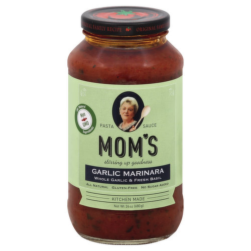 Mom's Pasta Sauce, Garlic Marinara