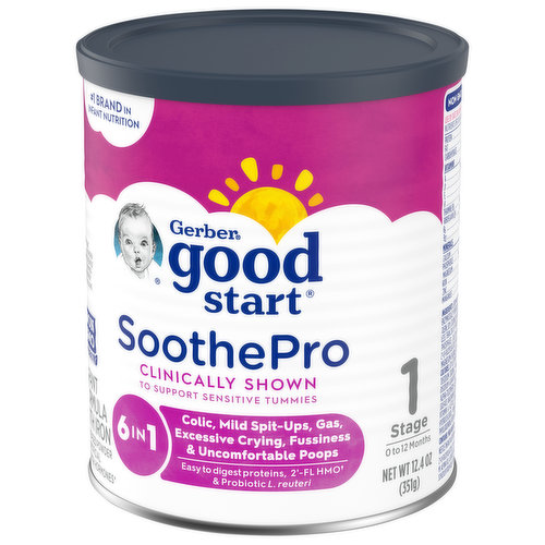 Gerber gentle hot sale soothe formula