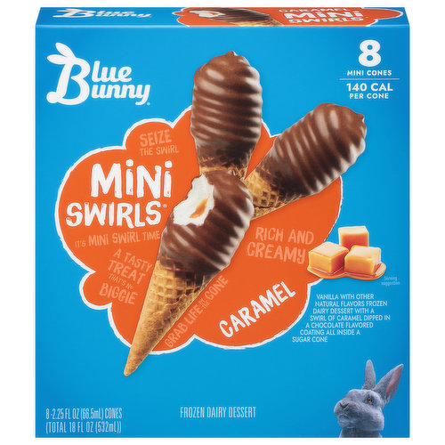 Blue Bunny Frozen Dairy Dessert, Caramel