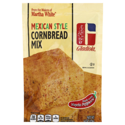 Martha White Cornbread Mix, Mexican Style