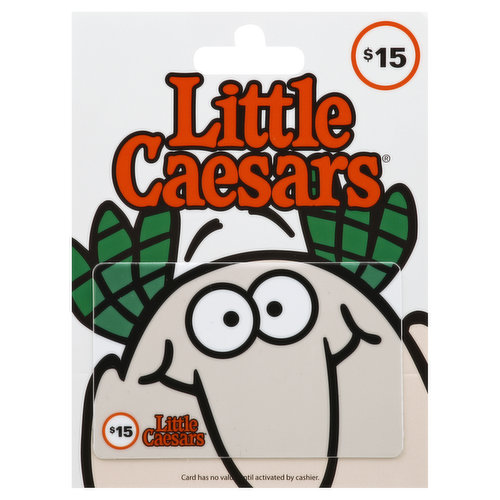 Little Caesars Gift Card, $15