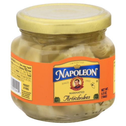 Napoleon Artichokes, Marinated