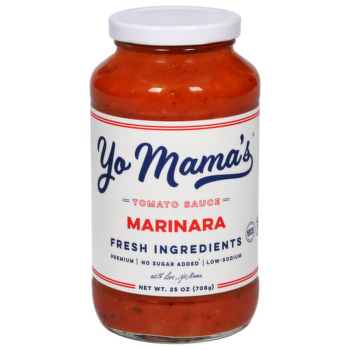 Yo Mama's Tomato Sauce, Marinara, Original