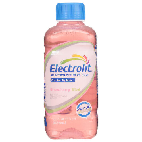 Electrolit Electrolyte Beverage, Strawberry-Kiwi