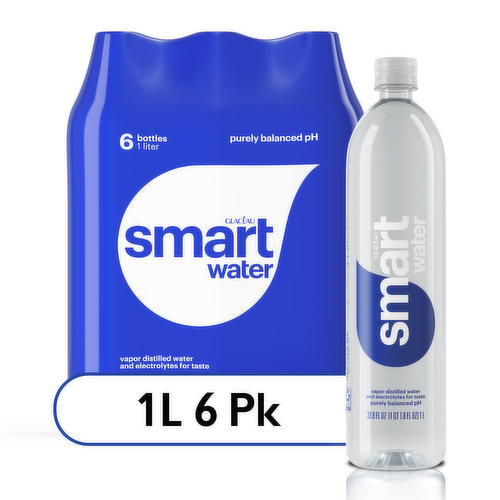 smartwater®, vapor distilled water