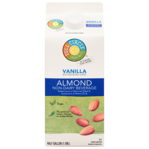 Almond Beverage, Vanilla
