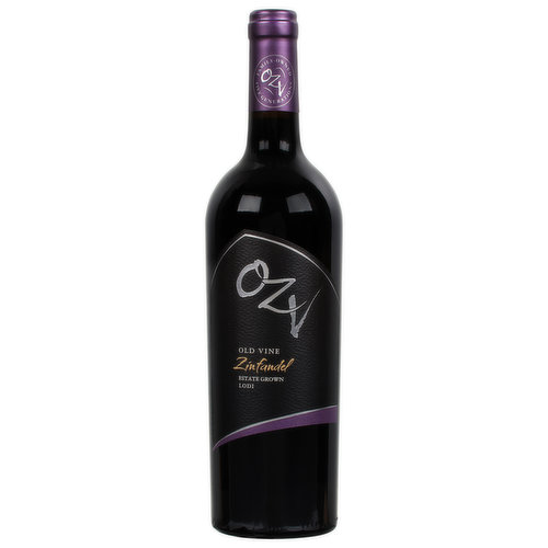 OZV offers a robust and delicious expression of Lodi's unique terroir: jammy with raspberry, milk chocolate and mocha flavors, soft tannins and a supple mouth feel. www.OldZinVines.com. Alcohol 13.95% by vol. Produced & bottled by Old Zin Vines Lodi, California.