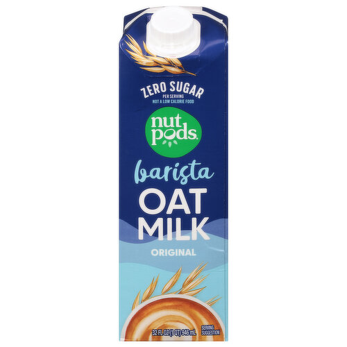 Nutpods Oat Milk, Original, Barista