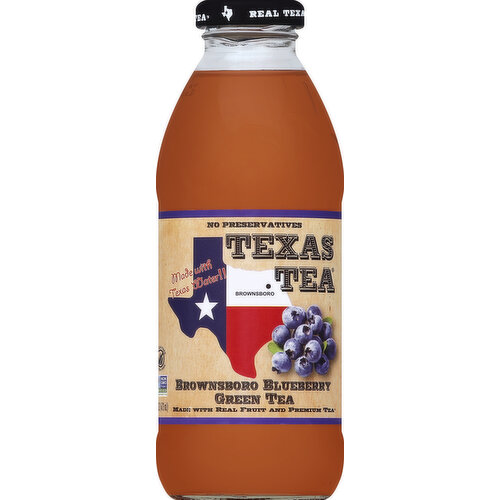 Texas Tea Green Tea, Brownsboro Blueberry