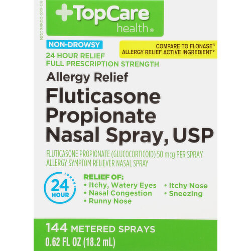 TopCare Allergy Relief, Non-Drowsy, Full Prescription Strength